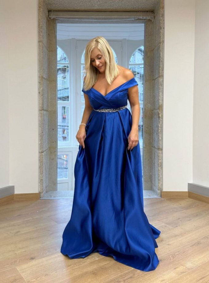 Vestido Java Curvy Pedrería