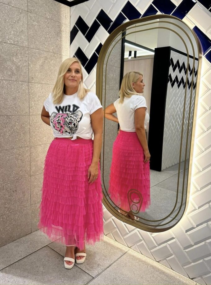 Falda de Tul Volantes