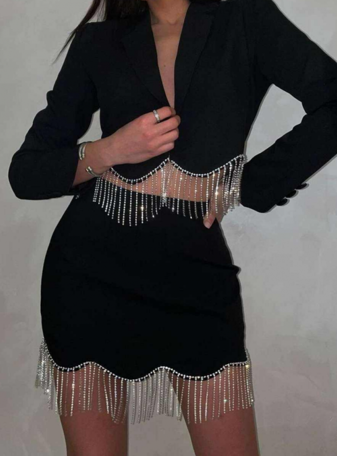 Conjunto Flecos Brillo