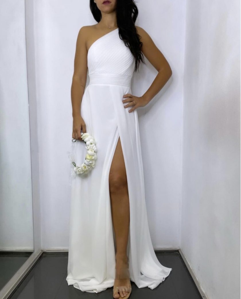 Vestido Antía Abertura Novia