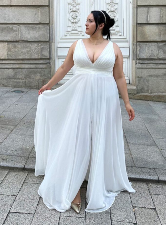 Vestido Dalia Halter Novia