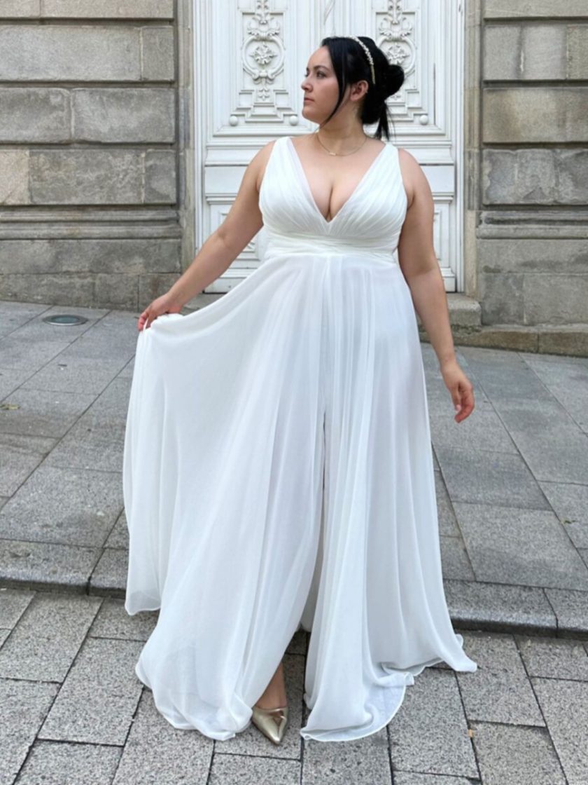 Vestido Dalia Halter Novia
