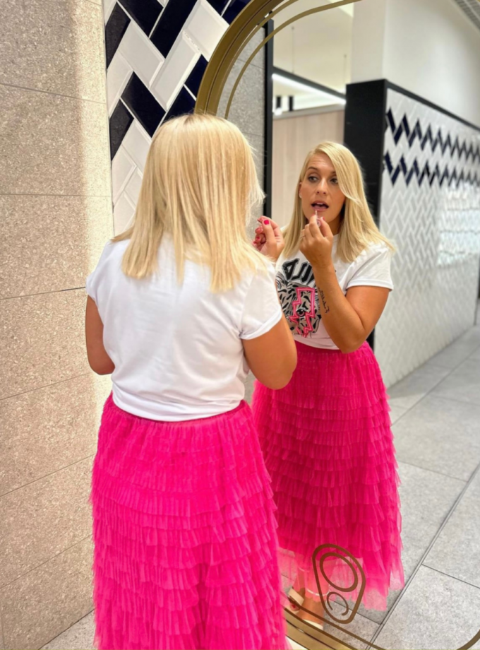 Falda de Tul Volantes