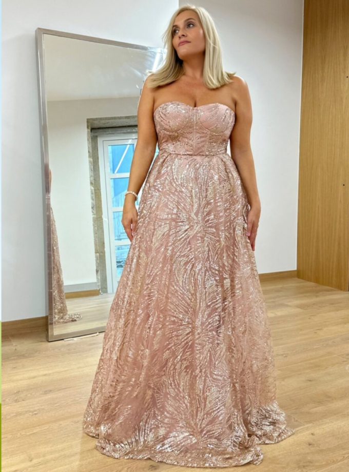Vestido Princesa Corsé