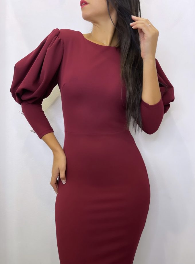 Vestido Midi Botones