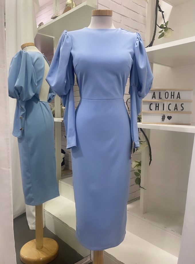 Vestido Midi Botones