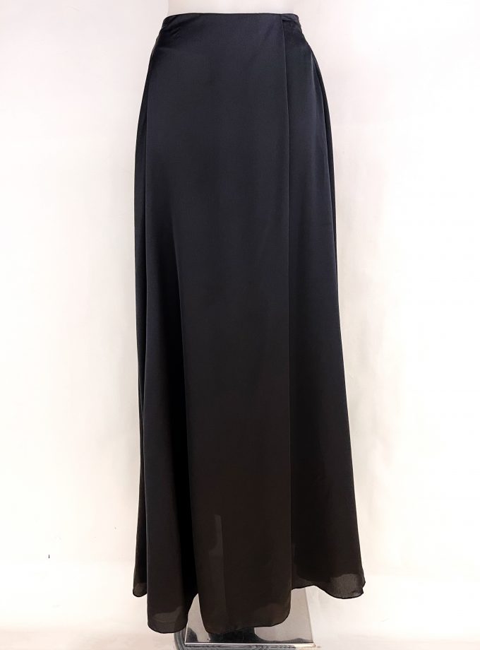 Falda Seda Cintura Elástica