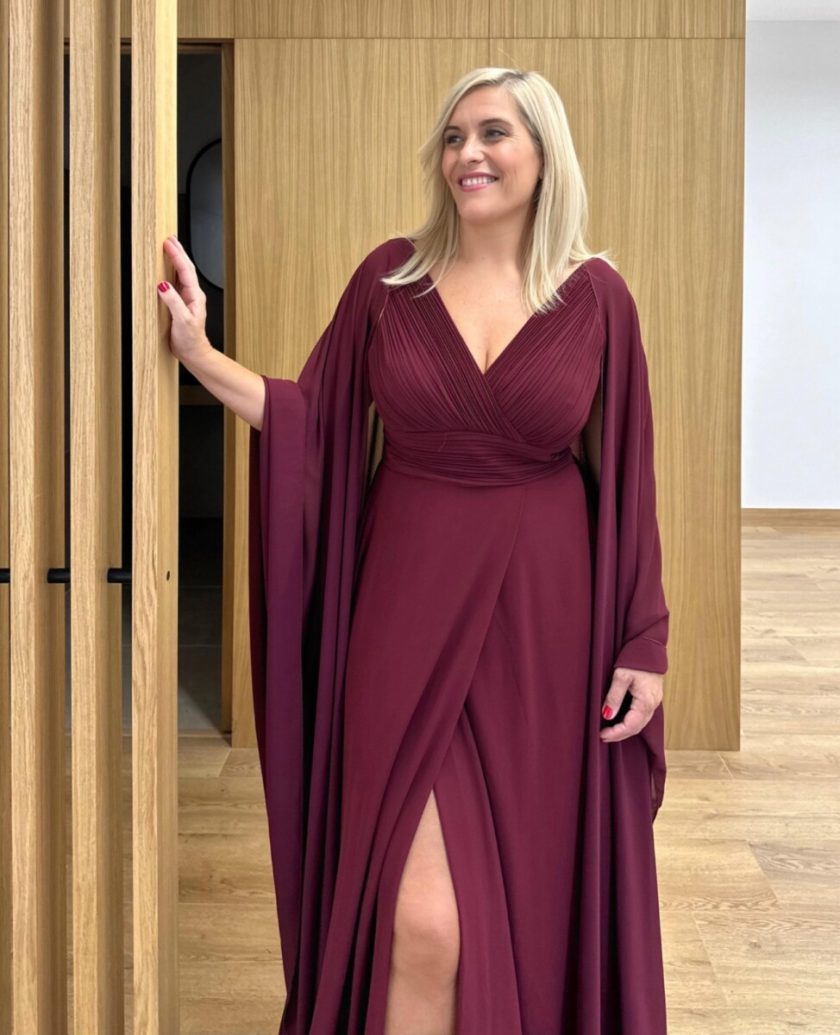 Vestido Analia Abertura Curvy - Imagen 69