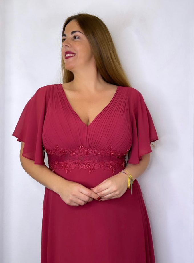 Vestido Cintura Encaje Curvy