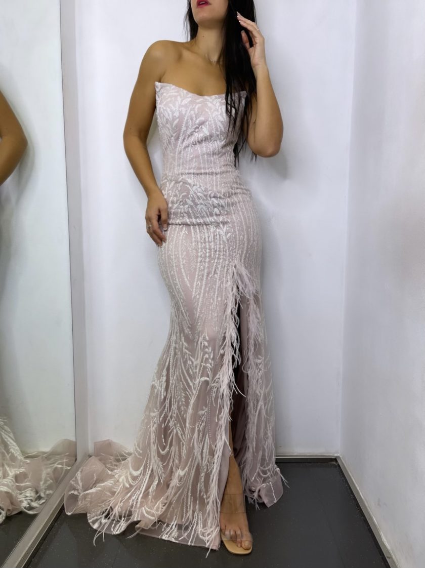 Vestido Paris Plumas - Imagen 2