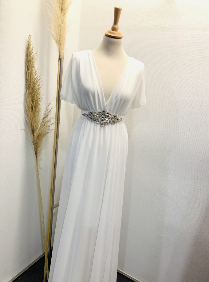 Cinturón Pedrería Novia Cruz Central