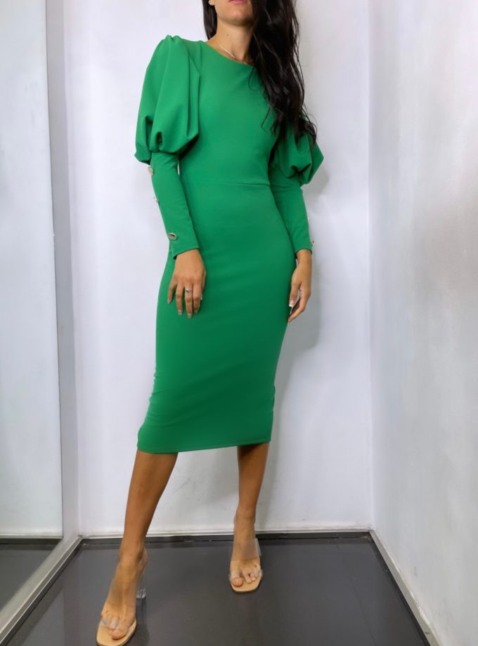 Vestido Midi Botones