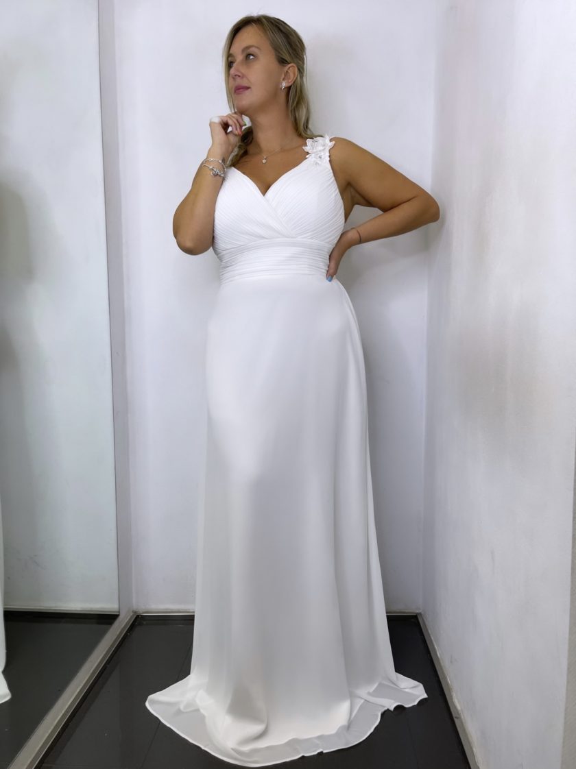 Vestido Pétalos Novia