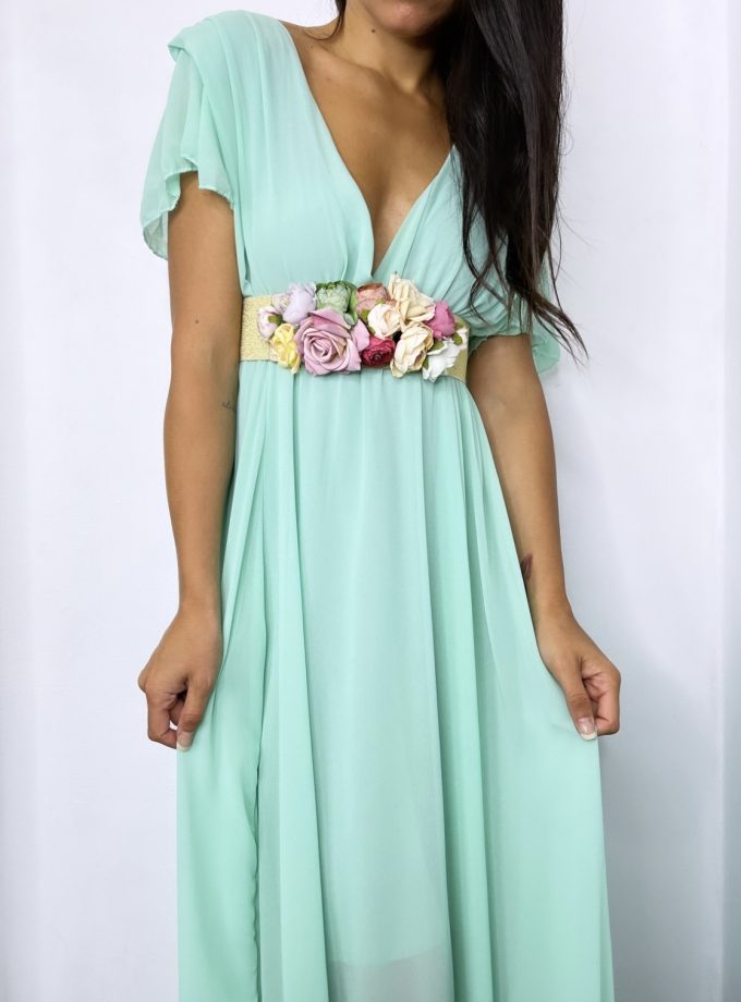 Vestido Bella Manga Corta