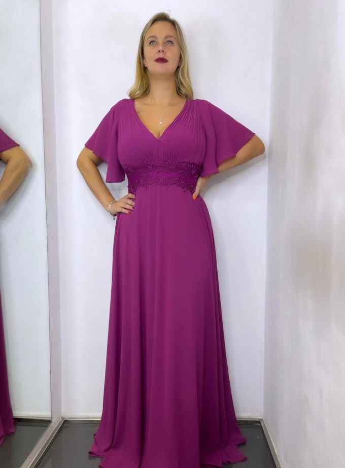 Vestido Cintura Encaje Curvy