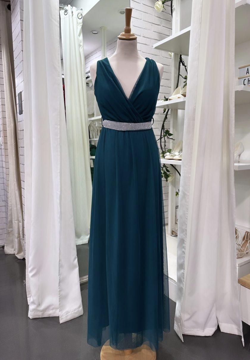 Vestido Tul Basic Cintura Brillos - Imagen 19