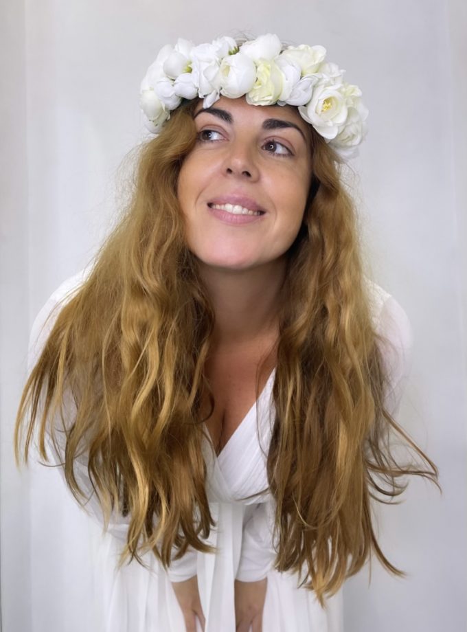 Corona Flores Novia