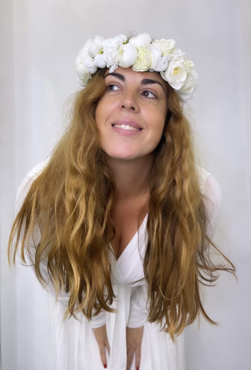 Corona Flores Novia
