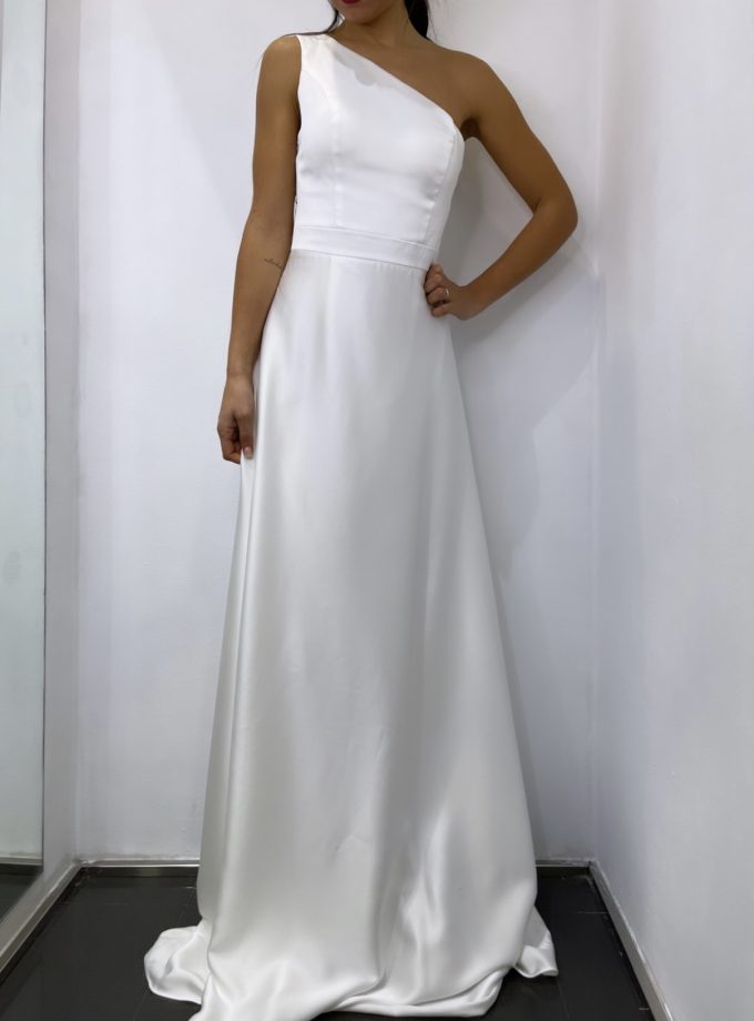 Vestido Verona Asimétrico Novia