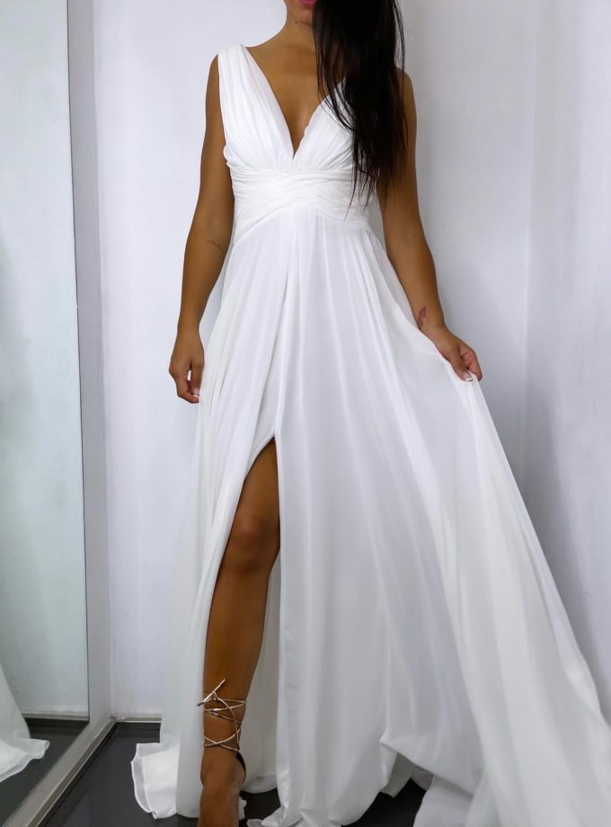 Vestido Dalia Escote Novia