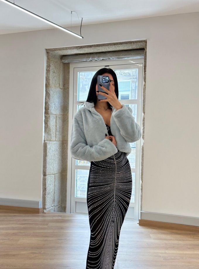 Chaqueta Pelo Cuello