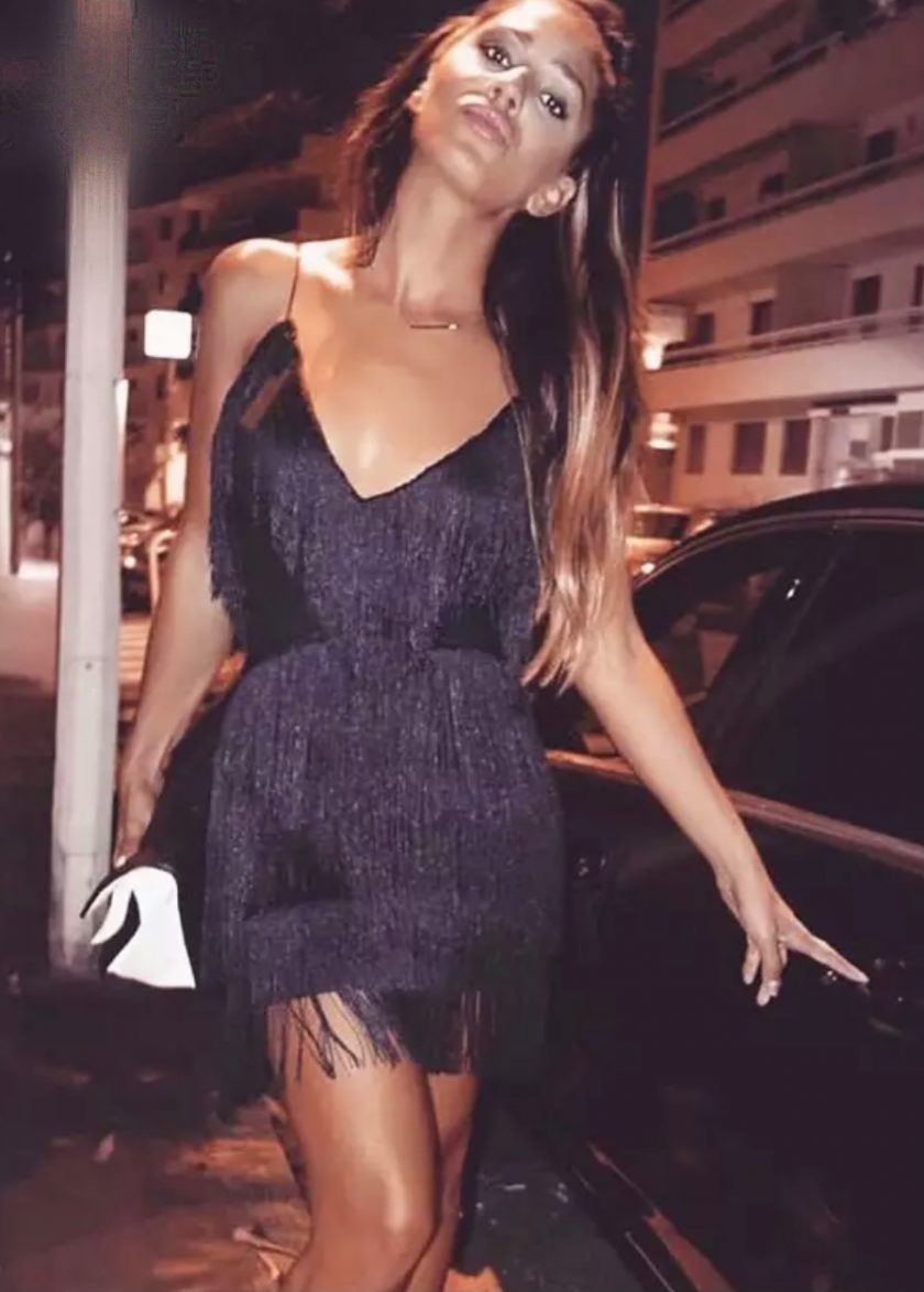 Vestido Flecos Uve - Imagen 2