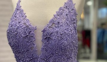 Vestido Encaje Tul