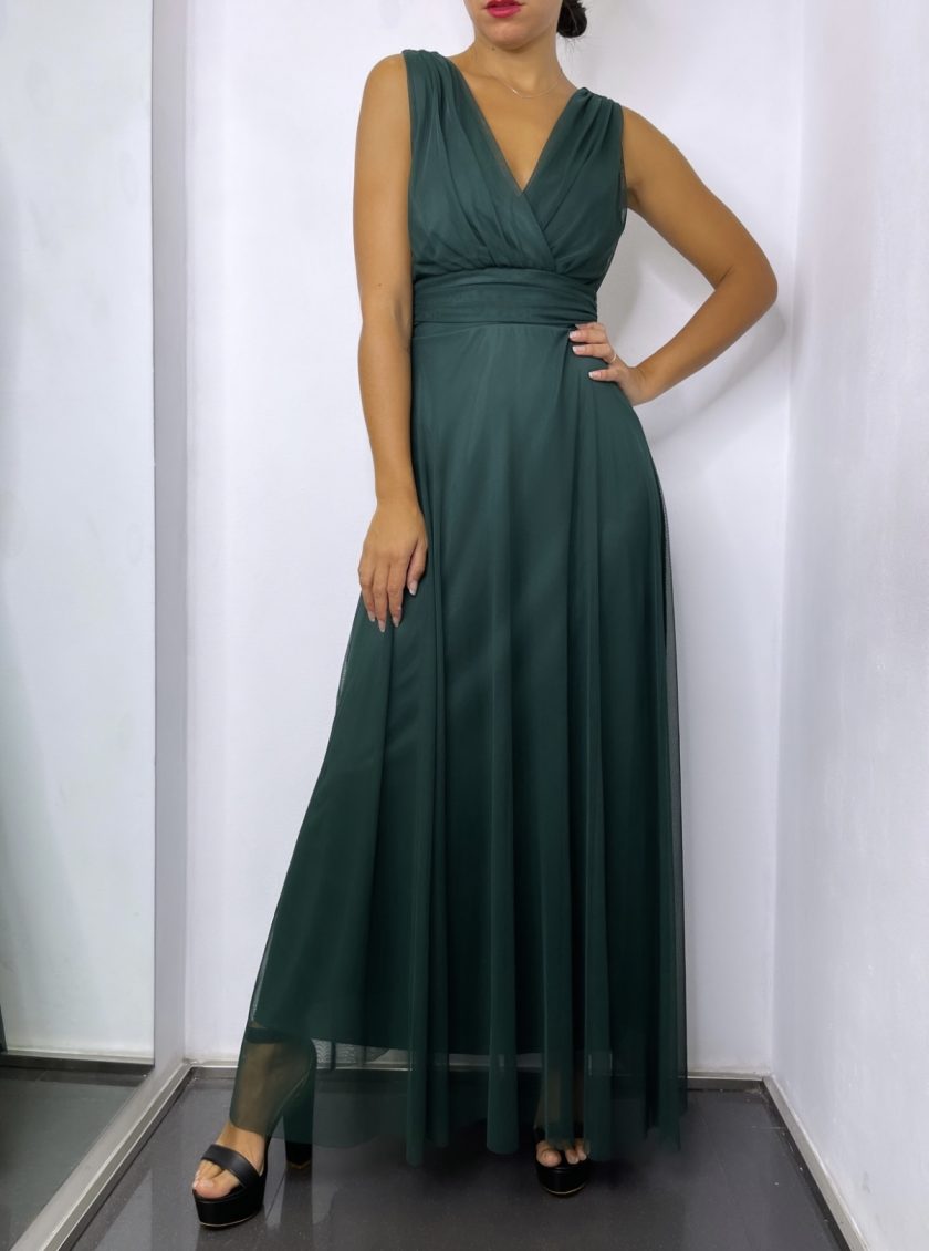 Vestido Tul Basic Cintura - Imagen 11