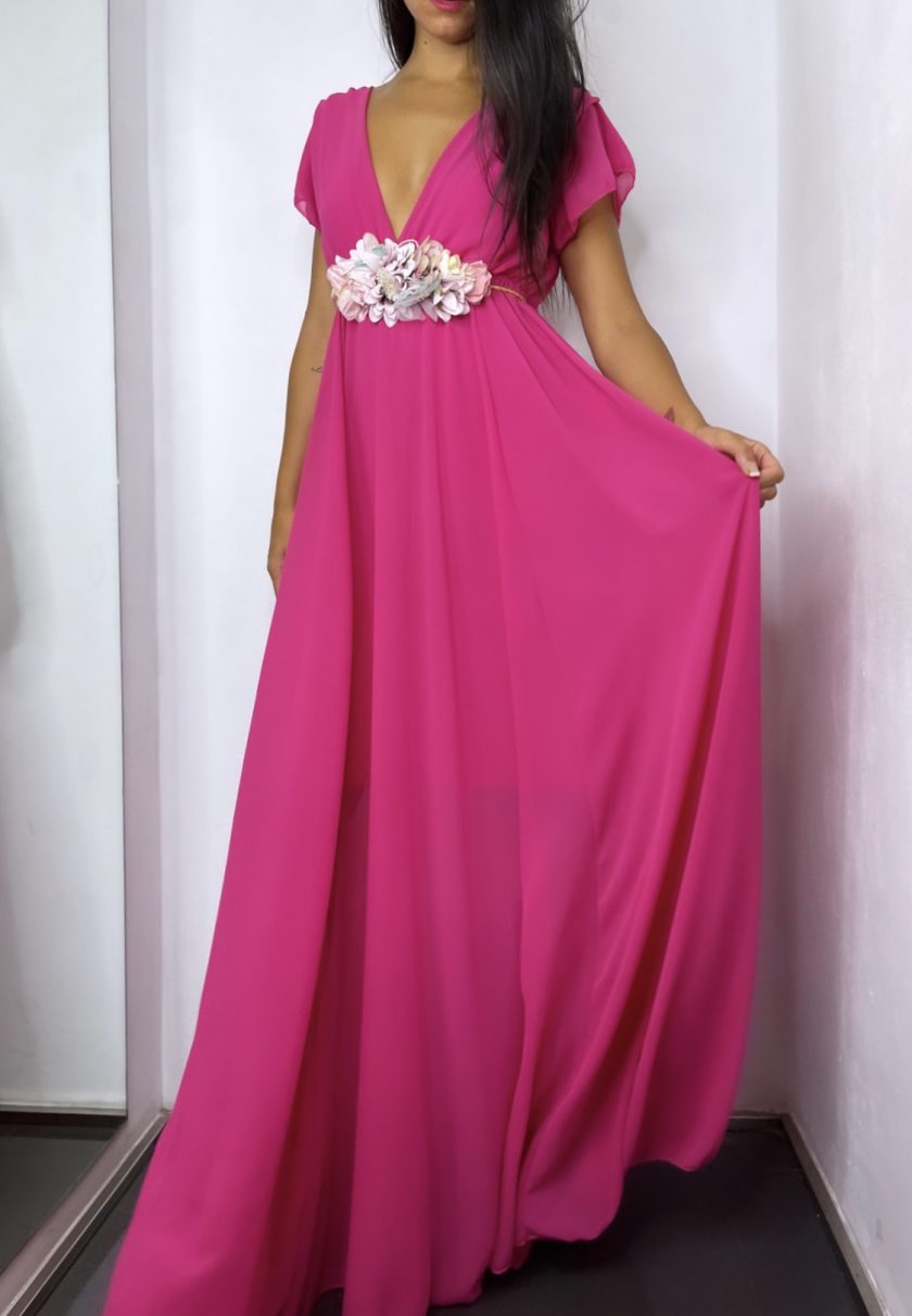 Vestido Bella Manga Corta - Imagen 47