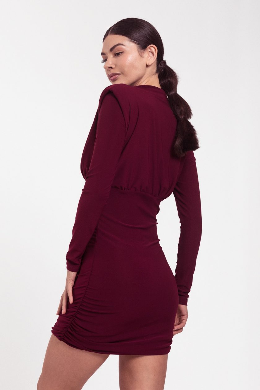 Vestido Hombreras Mangas - Imagen 6