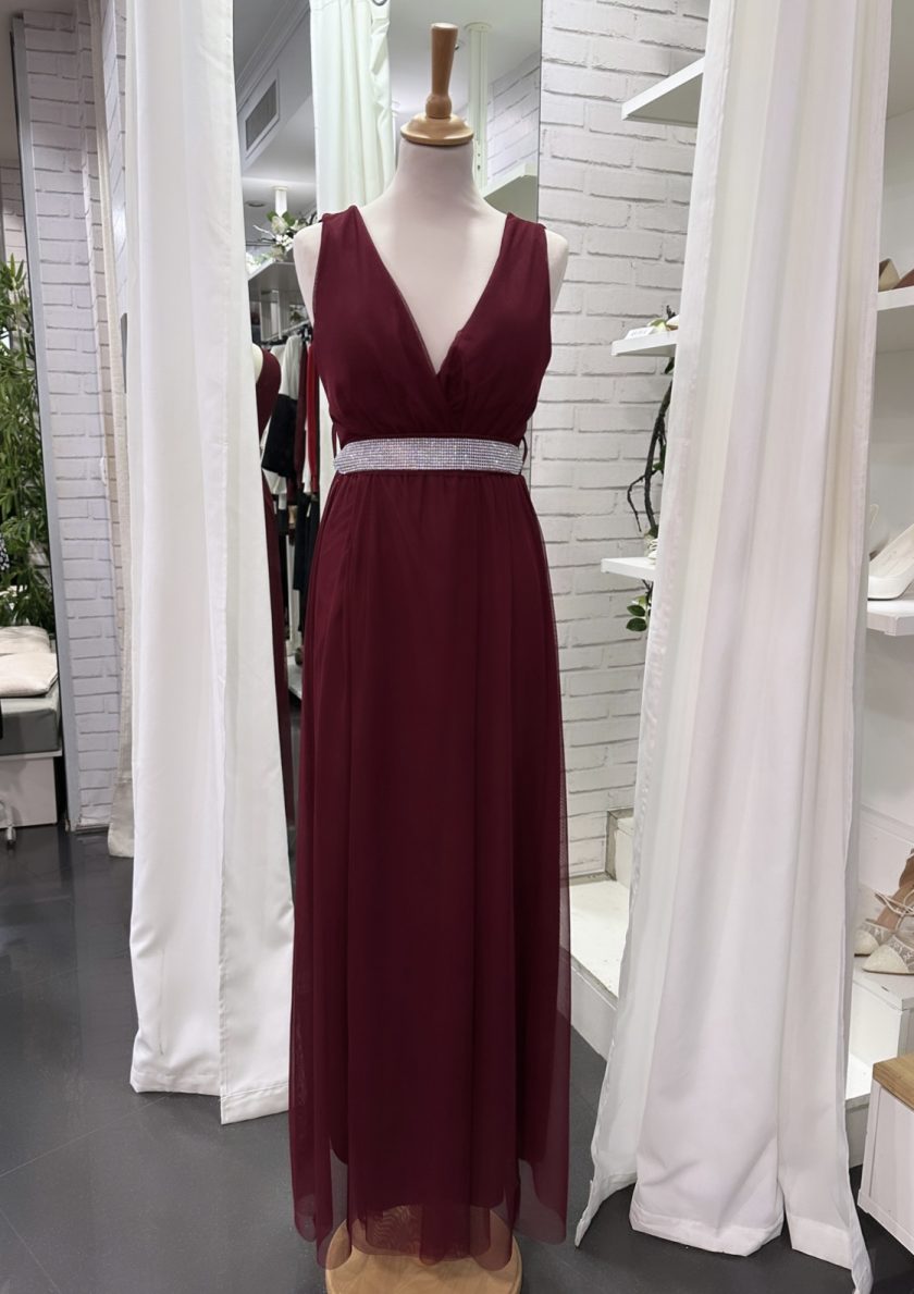 Vestido Tul Basic Cintura Brillos - Imagen 17
