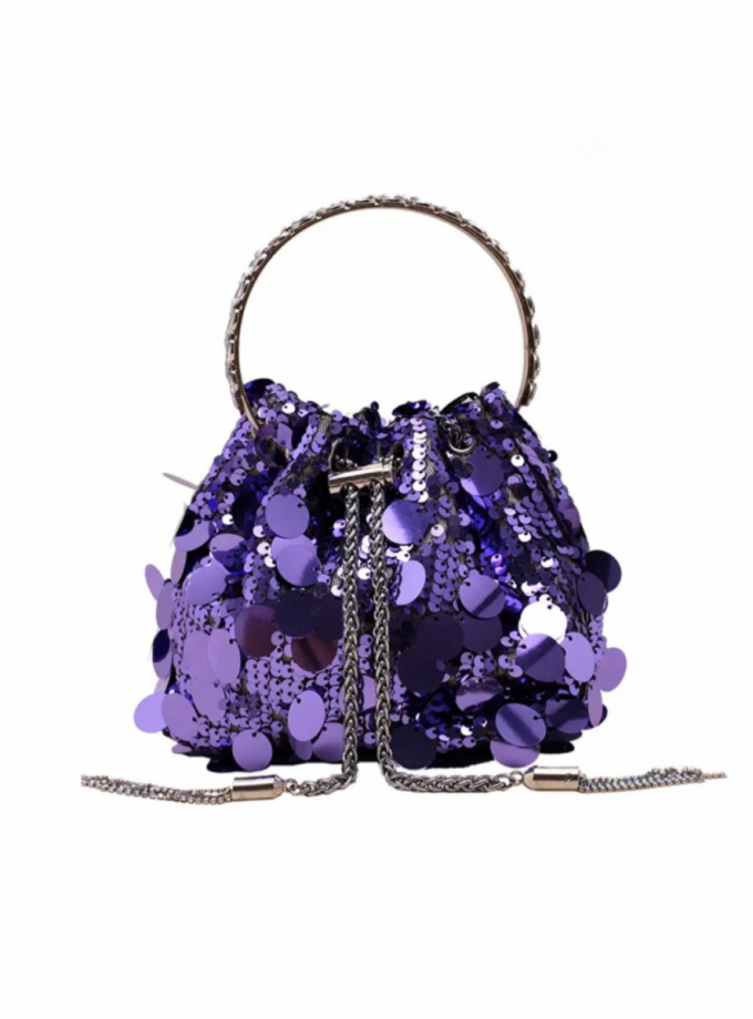 Bolso Lentejuelas Asa