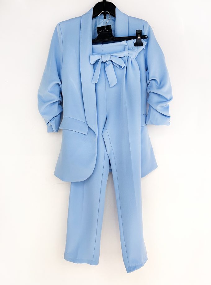 Traje Paris Manga Fruncida