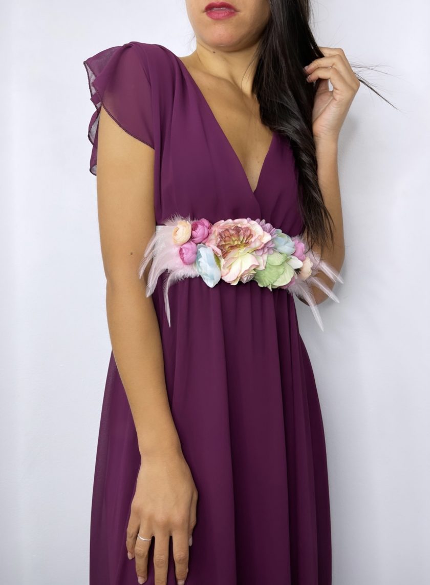 Vestido Bella Manga Corta - Imagen 4