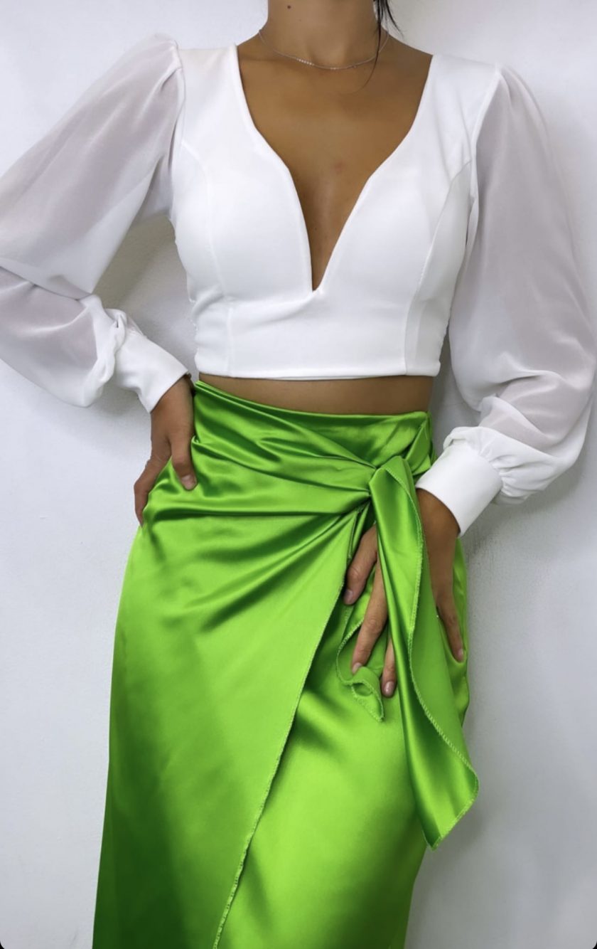 Falda Seda Midi - Imagen 19