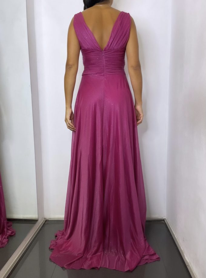 Vestido Dalia Escote Brillo