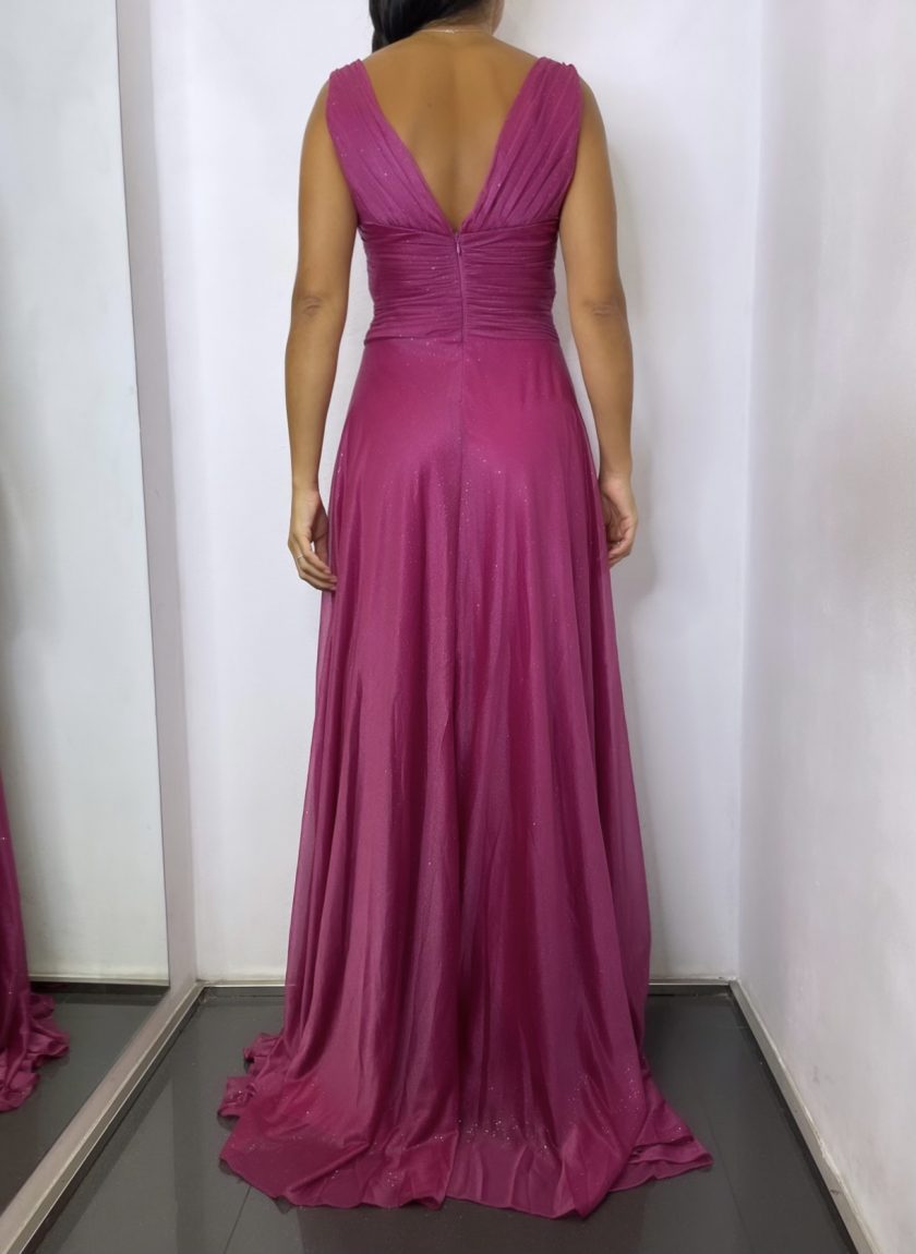 Vestido Dalia Escote Brillo - Imagen 10