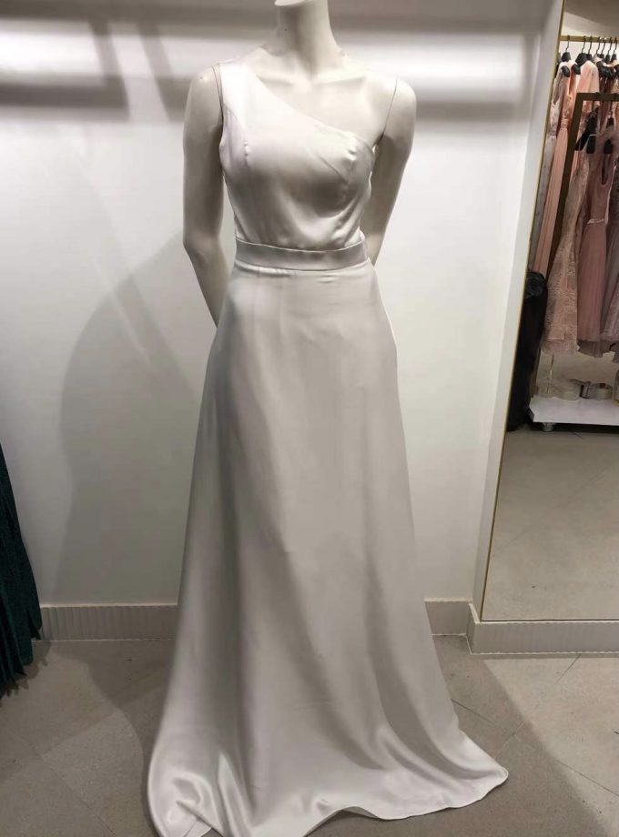 Vestido Verona Asimétrico Novia