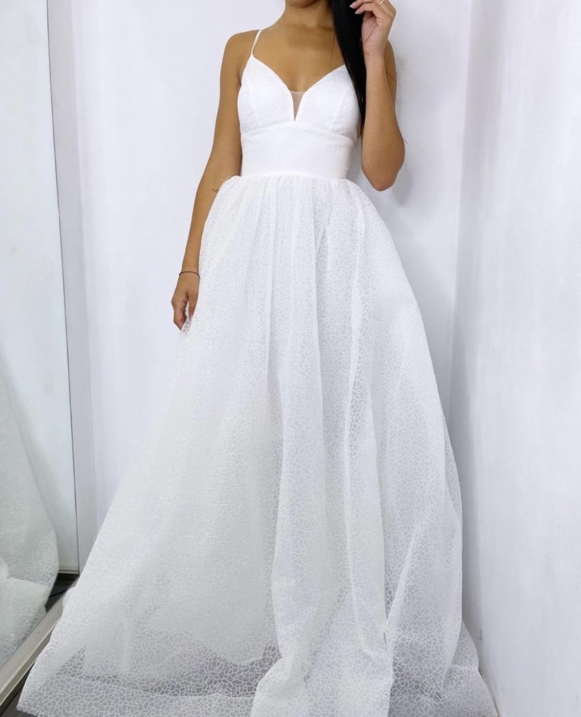 Vestido Glitter Novia - Imagen 3
