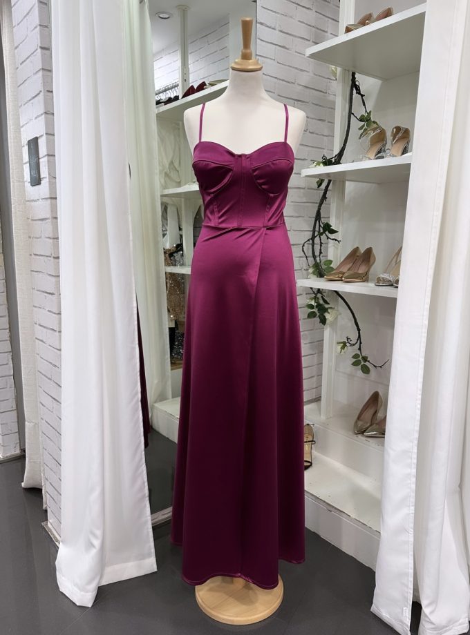 Vestido Corsé Seda Elástico