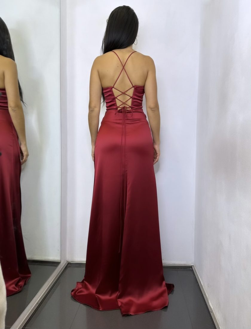 Vestido Seda Varillas Luxury - Imagen 3