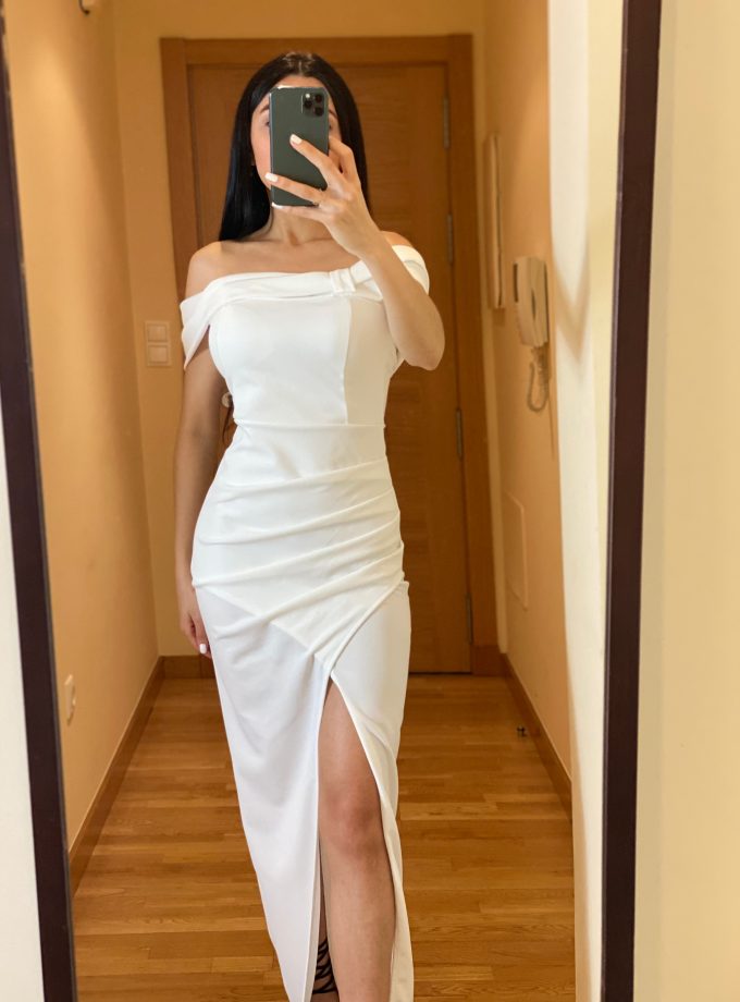 Vestido Hombros Novia