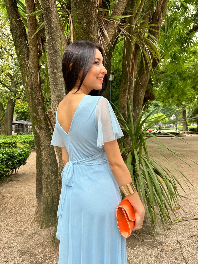 Vestido Tul Basic Mangas - Imagen 15