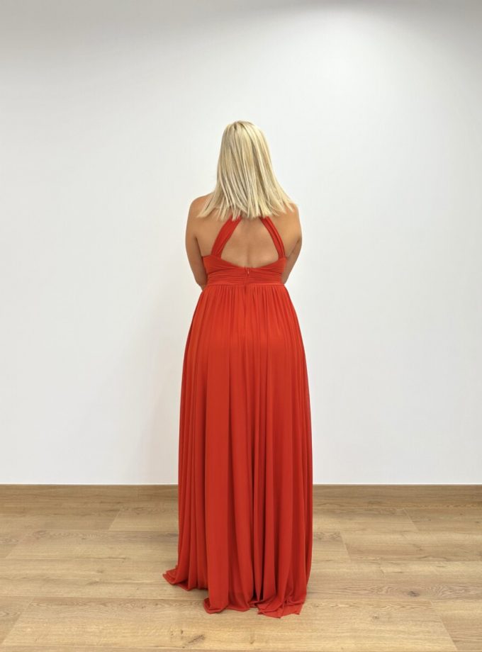 Vestido pecho escote Cruzado