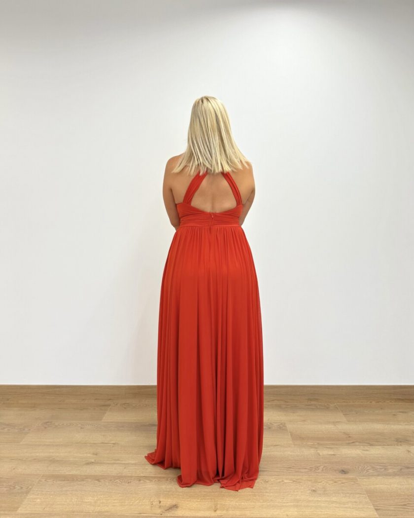 Vestido pecho escote Cruzado - Imagen 7