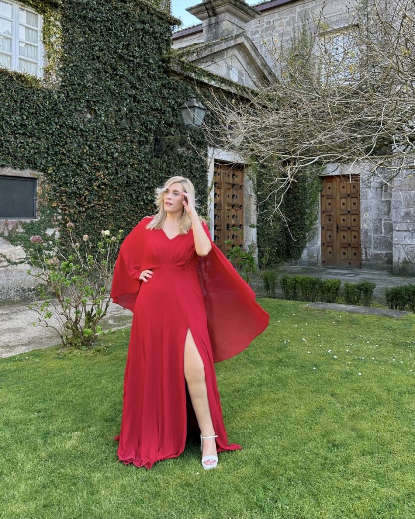 Vestido Capa Curvy - Imagen 6