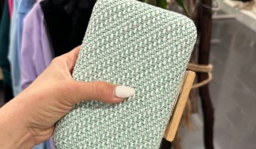 Bolso Rafia Madera