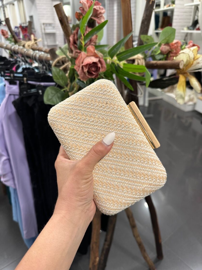 Bolso Rafia Madera - Imagen 12