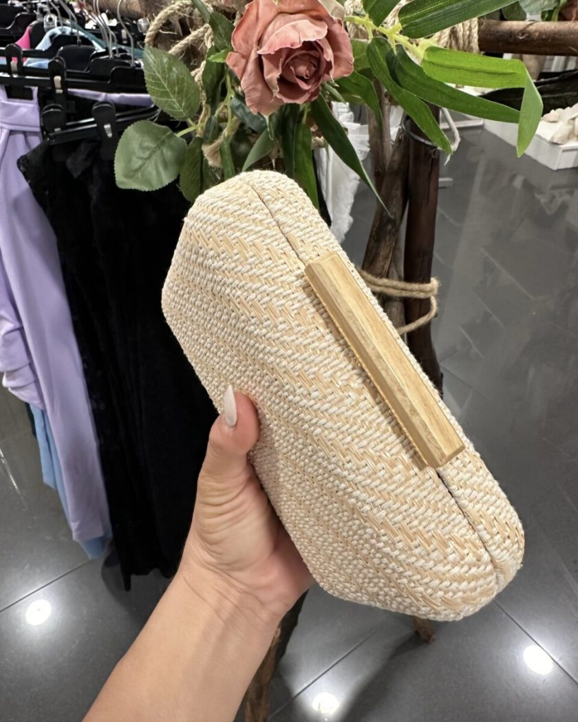 Bolso Rafia Madera - Imagen 9