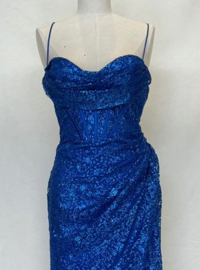 Vestido Corsé Purpurina